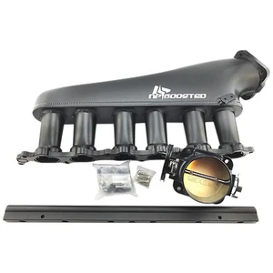 SE ADAPTA A SUPRA ARISTO 2JZGTE 3.0L COLECTOR DE ADMISIÓN DE BILLETES VVT-i 90 mm cuerpo acelerador - Imagen 1 de 5