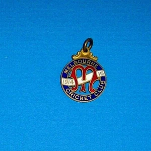 1914-15 MCC Melbourne Cricket Club Badge Scarce - Bild 1 von 1