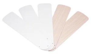 Westinghouse 7741600 - 52-Inch White/Bleached Oak Reversible Fan Blades - Picture 1 of 1