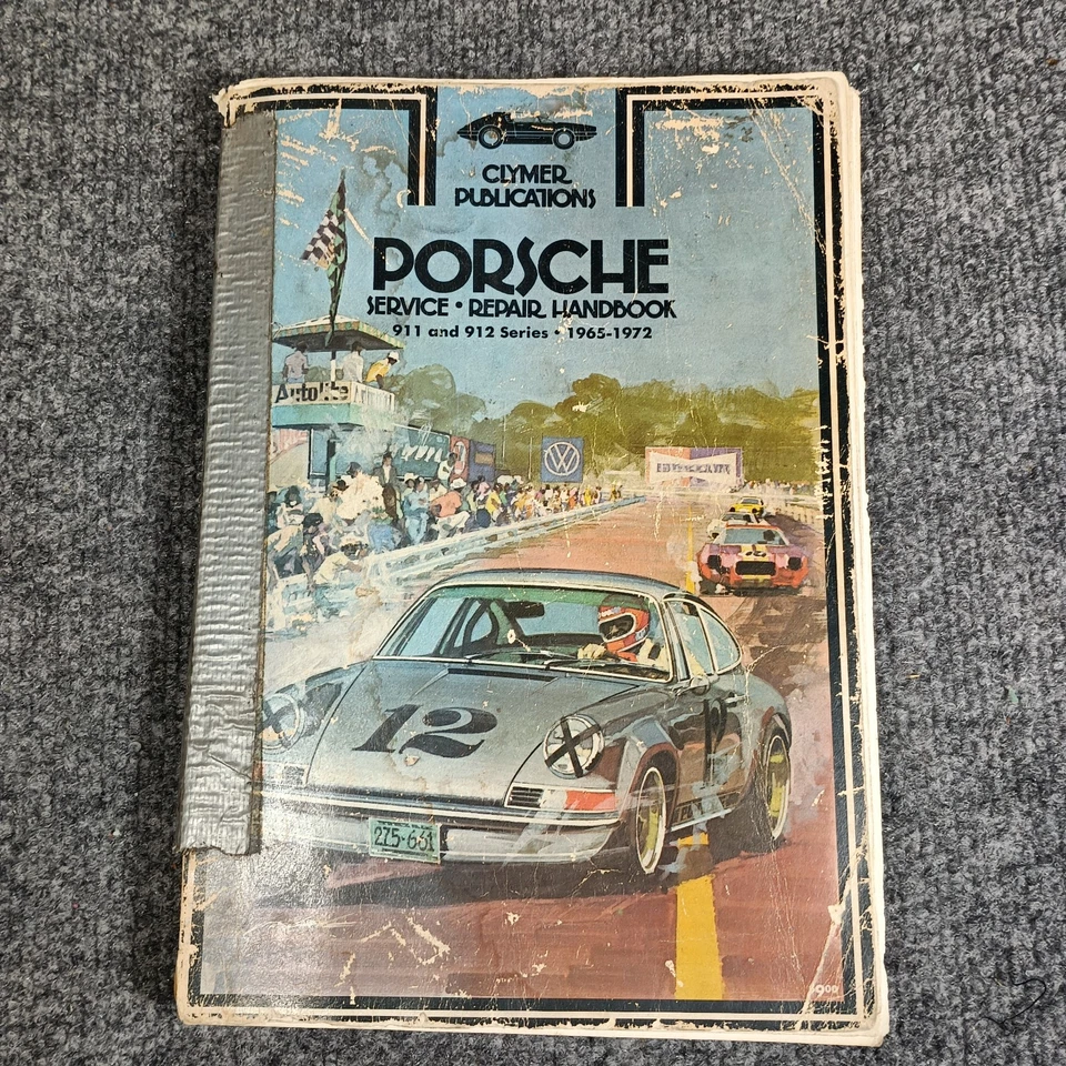 Manual de reparación de servicio Clymer Porsche 911 912 1965-1972 Foto 1 de 4