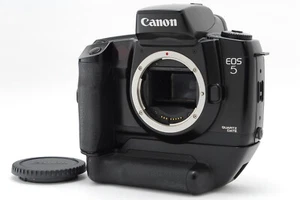 Canon EOS 5 A2E Body w/ VERTICAL GRIP VG-10 w/ choose strap N.MINT from JAPAN - Picture 1 of 12