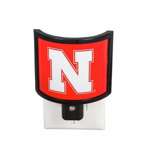 Luz nocturna con sensor automático brillante Team Sports America NCAA University of Nebraska - Imagen 1 de 2