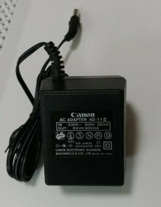 CANON Netzteil Mod. AD-11 ꞮꞮ Ausgang 6V DC 300mA - Bild 1 von 6