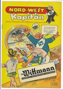 Nord-West Kapitän Nr.11 von 1954 - Kinder-Illustrierte Werbeheft Schuhgeschäft - Picture 1 of 2
