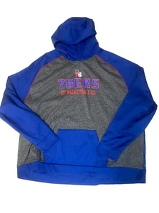 Fanatics NBA Philadelphia 76ers Basketball Hoodie Sweatshirt Mens Size 5XL - Picture 1 of 7