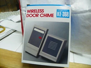 DOOR CHIME MODEL KE-368 NEW WIRELESS - Picture 1 of 8