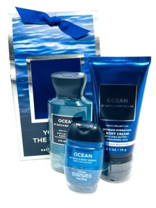Bath & Body Works Herren Reise Geschenkset Körpercreme Waschmittel Ozean NEU - Bild 1 von 2