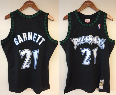 Kevin Garnett Minnesota Timberwolves Mitchell & Ness Authentic 1997-1998 Jersey Cover
