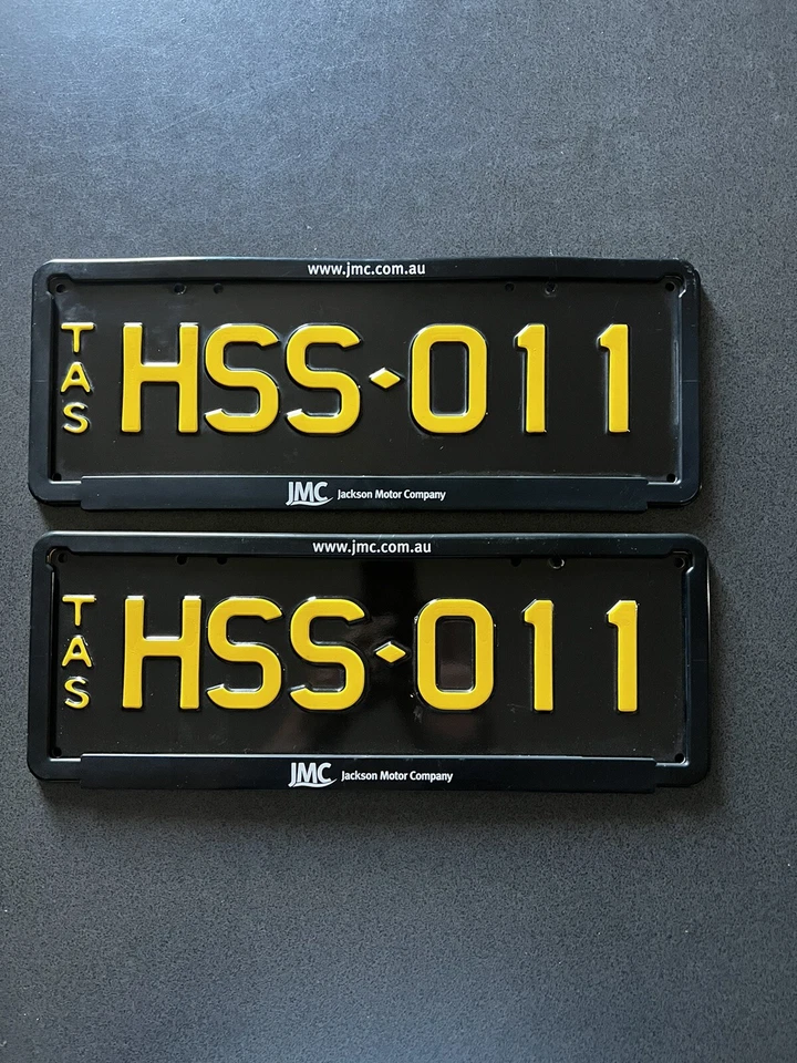 Personalised Number Plates Tasmania !! - image 1 of 1