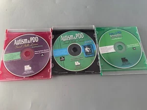 AUTISM AND PDD SOCIAL SKILLS LESSONS 3-CD Set: Primary, Getting Along, Behavior - Picture 1 of 4