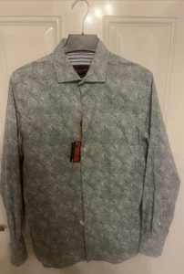 EGARA MENS SLIM FIT STRETCH SHIRT SIZE M NEW W TAGS - Picture 1 of 9