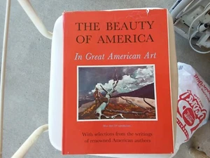 Vintage Book "The Beauty of Great American Art" Paper Ephemera Collectible Decor - Picture 1 of 4