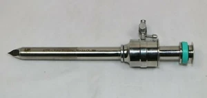 Laparoscopic Steel Trocar With Cannula Pyramidal 12mmx97mm Surgical Instruments - Picture 1 of 11