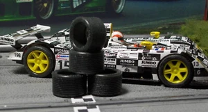 1/32 URETHANE SLOT CAR TIRES 2pr fit SCX "Type 5" 21/12 "035" - Picture 1 of 2