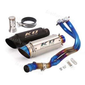 Tubo de escape para silenciador sistema completo Kawasaki Z650 Ninja 650 EX650 ER6N/F - Imagen 1 de 13