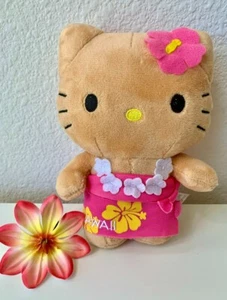 NEW - HAWAII Limited Edition Hello Kitty Plush 6" - SARONG - Picture 1 of 2