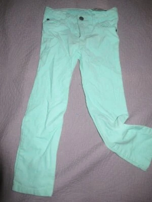 nwt Carter's seafoam green adjustable waist cord pants girls 5 free ship USA - Image 1 of 2