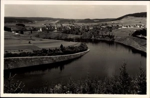 Ak Saalburg in Thüringen, Landschaft mit Fluss, Brücke, Dörfern,... - 4822282 - Picture 1 of 2