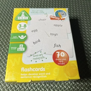 Early Learning Centre 70 Flashcards - Photo 1/3