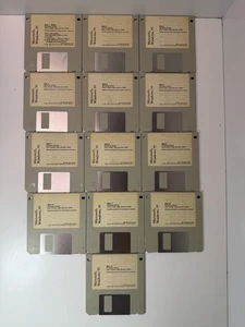 Microsoft Windows 95 – Complete 13-Disk Floppy Set – Original DMF Disks - Picture 1 of 4