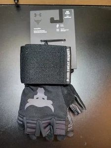 Under Armour Project Rock Weightlifting Training Gloves Mens Size S 1353074 003 - Picture 1 of 4