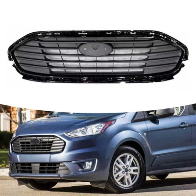 2019 2020 2021-2023 Ford Transit Connect Front Grille W/O Chrome Molding Trim - Image 1 of 4