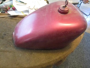 1979 Harley Davidson XLH peanut gas fuel petrol tank red - Foto 1 di 11
