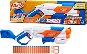 Nerf Serie N Strikeback Blaster con 18 x Dardos de Espuma N1, Clip Interno de 6 Dardos - Imagen 1 de 10