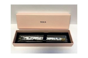 Tous Kaos Ballpoint Pen In Gold Colored IP, Black Ink - Picture 1 of 1