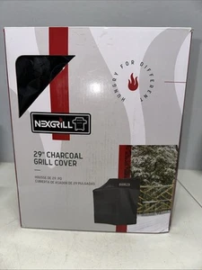 Nexgrill Coperchio Griglia Carbone 29” Con Modello Compatibile Resistente Pollici Nero Nuovo - Foto 1 di 4