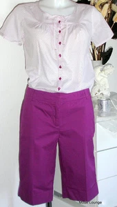 ESPRIT Hose Pants kurz Shorts Bermudas Shorts LILA pink - Picture 1 of 6