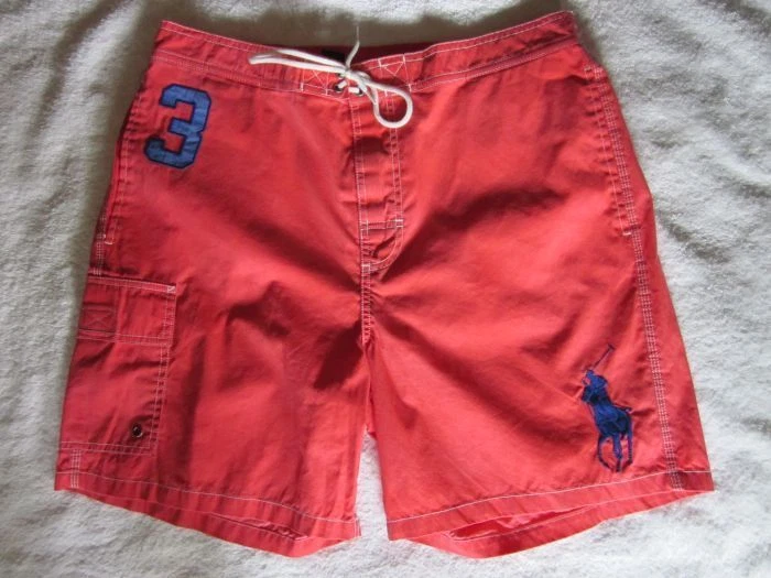 Ralph Lauren RED BIG PONY BOARD SHORTS NWT XL - Image 1 of 1