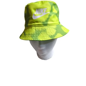 NWT Nike S/M Youth Unisex Reversible Bucket Hat Small/Medium Green NEW - Picture 1 of 7