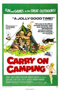 Heim Wandkunstdruck - Vintage Film Film Poster - TRAGEN SIE CAMPING - A4, A3, A2,A1 - Bild 1 von 1