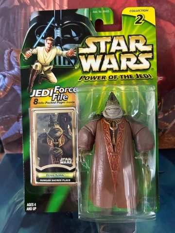 Boss Nass Star Wars Power of the Jedi PotJ 2000 Collection 2 Gungan Phantom Cover