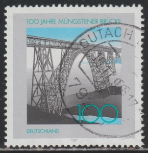 Germany 1997 SC# 1972 - Müngsten Bridge, Cent. - Used Lot # 309 - Picture 1 of 2