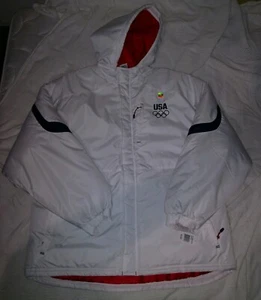 Officially Licensed 2012 Team USA White Winter Parka NWT XL - Picture 1 of 6