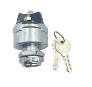 1x New Universal 12V 24V 4 Position Ignition Key Switch for Car, Truck, Tractor - Picture 1 of 4