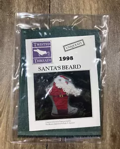 Emerson Quillin Fili Tortiti Barba di Babbo Natale Ornamento Kit Artigianale - Foto 1 di 4