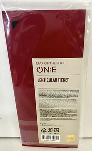 BTS Map Of The Soul ON:E Official Lenticular Ticket Fast Fast Ship From USA - Picture 1 of 2