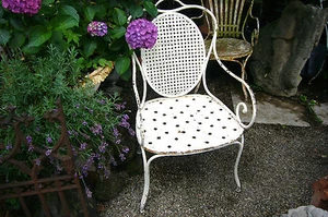 Gartenstuhl Sitzmöbel Stuhl gartenmöbel gardenbench Gartenbank Sessel Bank Nr2 - Picture 1 of 7