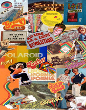 1969 A&BC LOVE INITIALS Bubble Gum Stickers 6D Gum Card Wax Wrapper - Good