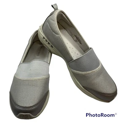 Туфли для ходьбы комфортные без шнуровки Easy Spirit SETWIST2 светло-серые серебристые женские 9,5 М - Изображение 1 из 4