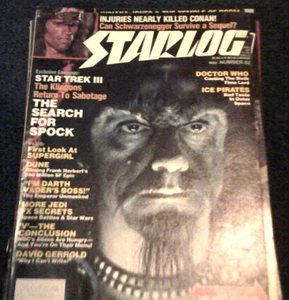 Starlog Magazin #82 Christopher Lloyd Suche nach Spock Conan Dune 1984 Mai - Bild 1 von 3