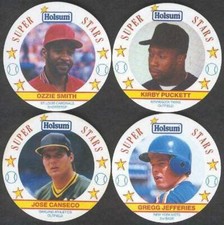 Don Mattingly #4 1989 MSA Holsum Disc