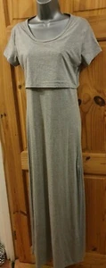 Therapy graues Maxikleid mit offenem unteren Rücken, Gr. 10, neu - nie getragen. UVP:30£ - Bild 1 von 9