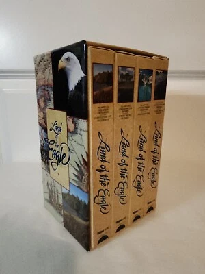 Land Of The Eagle VHS Box Set of 4 Tapes Volumes 1 - 8 - Thirteen Wnet V008-31 - Image 1 of 4