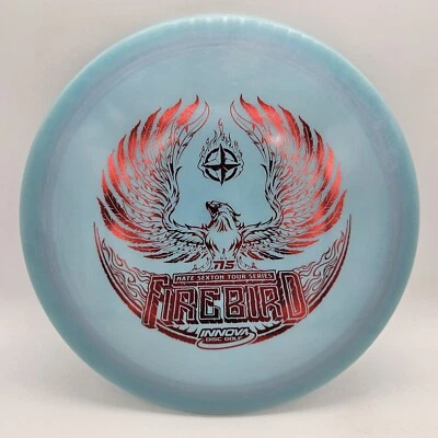Innova Nate Sexton 2021 Champion Color Glow Firebird Tour Blue/Black 173-5g - Image 1 of 4