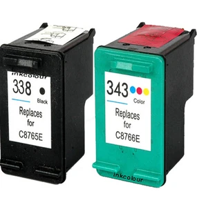 Compatibile con cartucce di inchiostro HP 338 343 Officejet H470b H470wbt - Foto 1 di 1