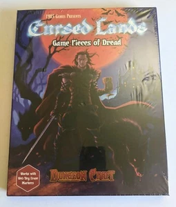 Cursed Lands - Game Pieces of Dread - Dungeon Craft - 1985 Games - Picture 1 of 2